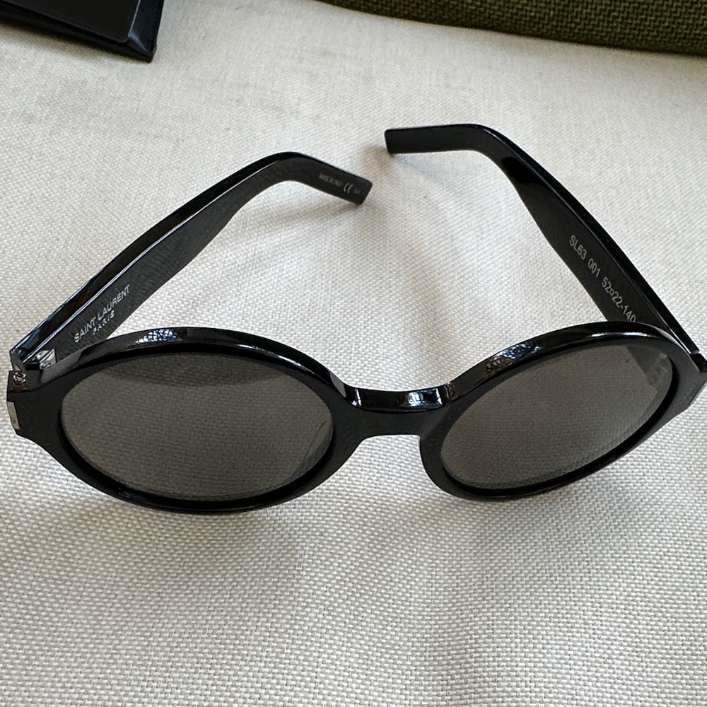 Yves Saint Laurent Black Sunglasses